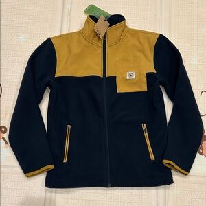 Quiksilver Kids Dark Blue Fleece Jacket